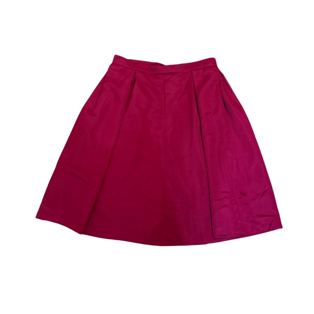 New York & Company Vibrant Pink Midi Skirt